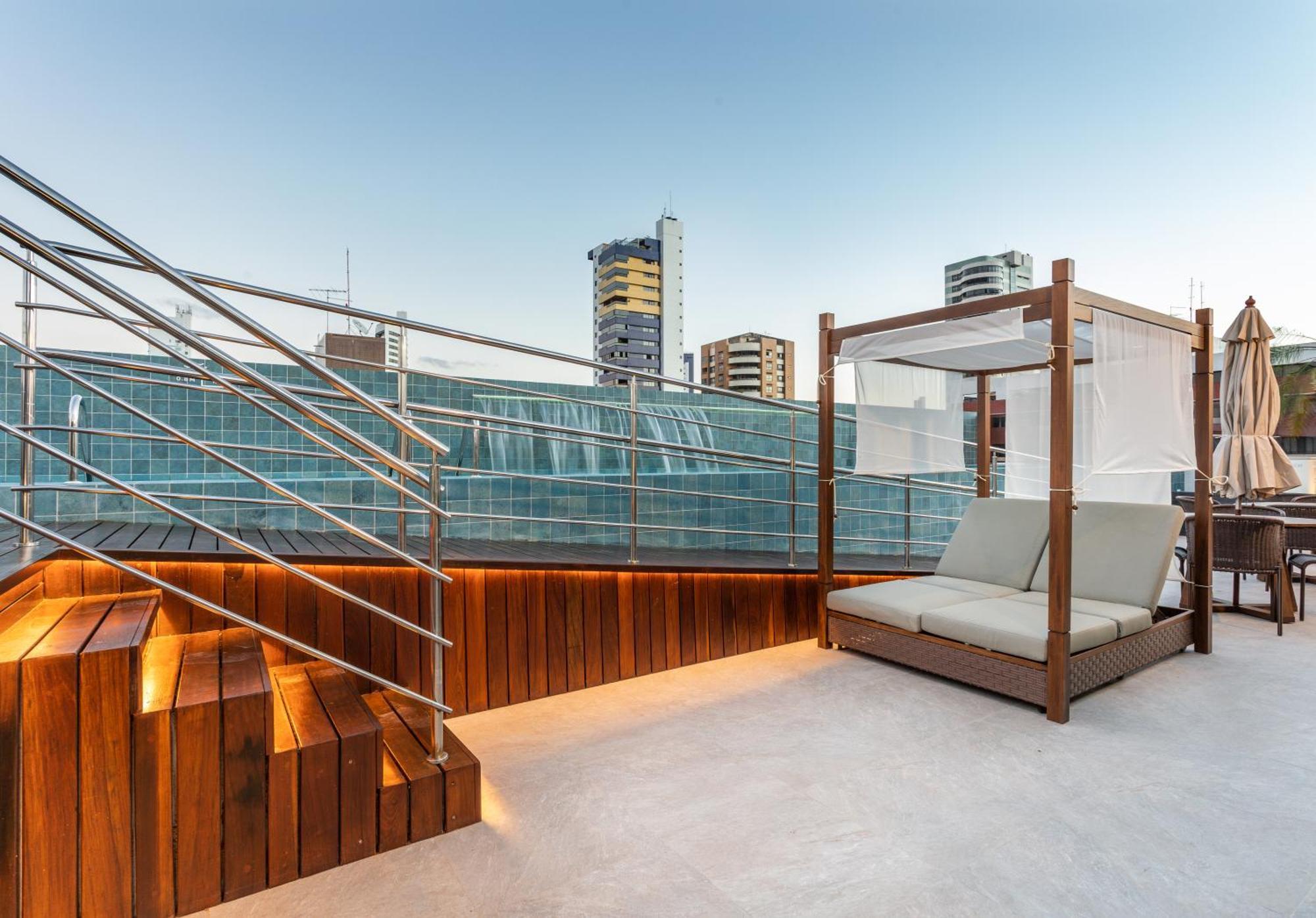 Cobertura Com Jacuzzi E Deslumbrante Vista Mar Apartment João Pessoa Exterior foto