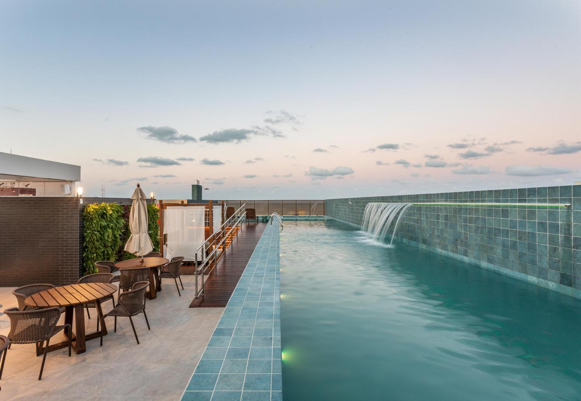 Cobertura Com Jacuzzi E Deslumbrante Vista Mar Apartment João Pessoa Exterior foto